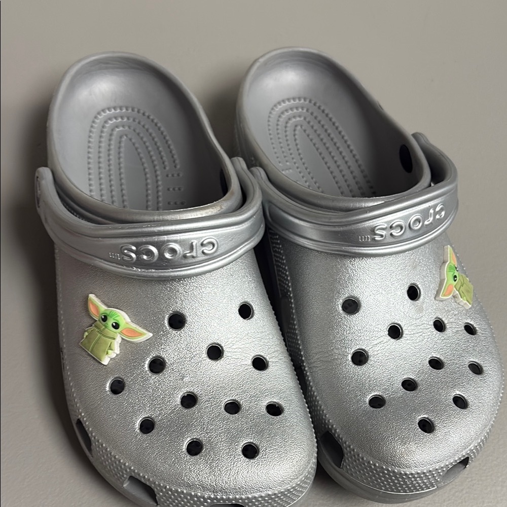 Disney World Yoda Crocs